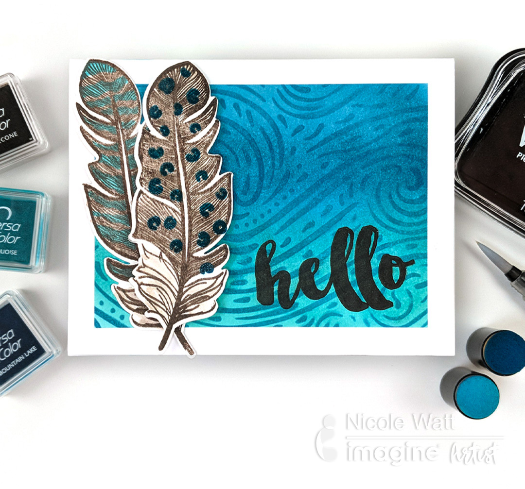 Beginner Guide: 5 Ways to use VersaColor Ink for Cardmaking